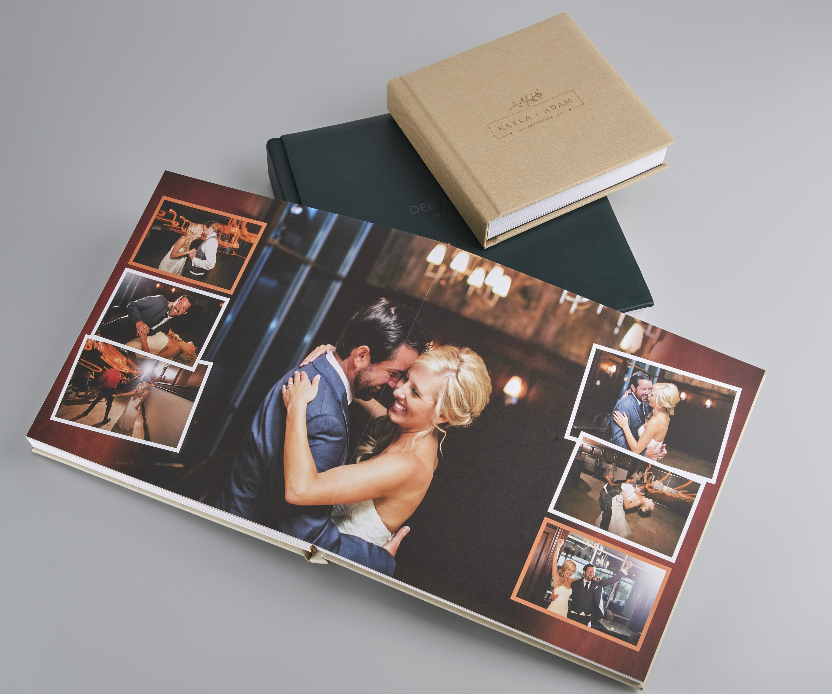 9x6 or 8x10 Luxury Wedding Album — Caitlin's Living Photography