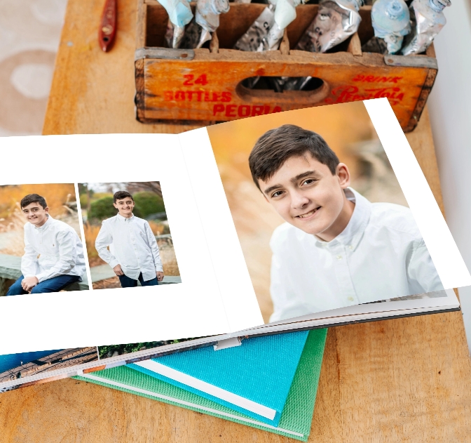 Bar Mitzvah photo album design