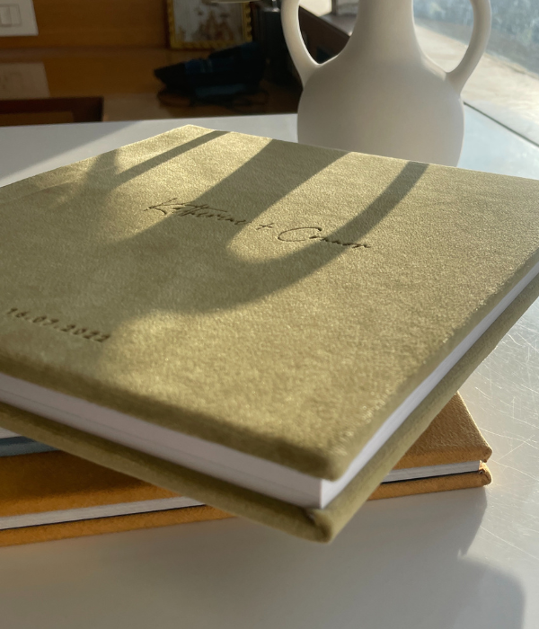 Microsuede Photo Album With Laser Etching