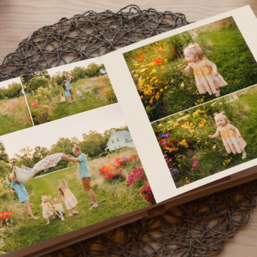 Customer Family Photo Album with a Spring Theme by PikPerfect